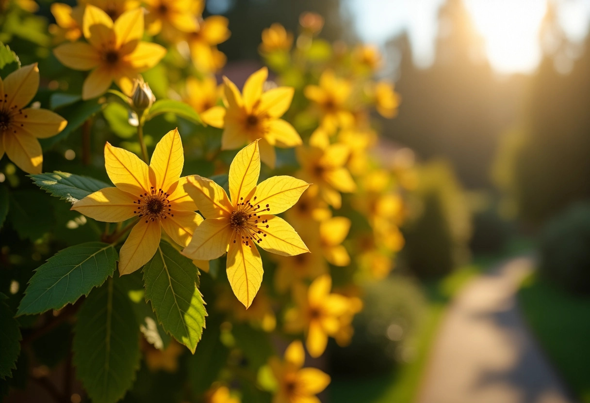 feuilles jaunes