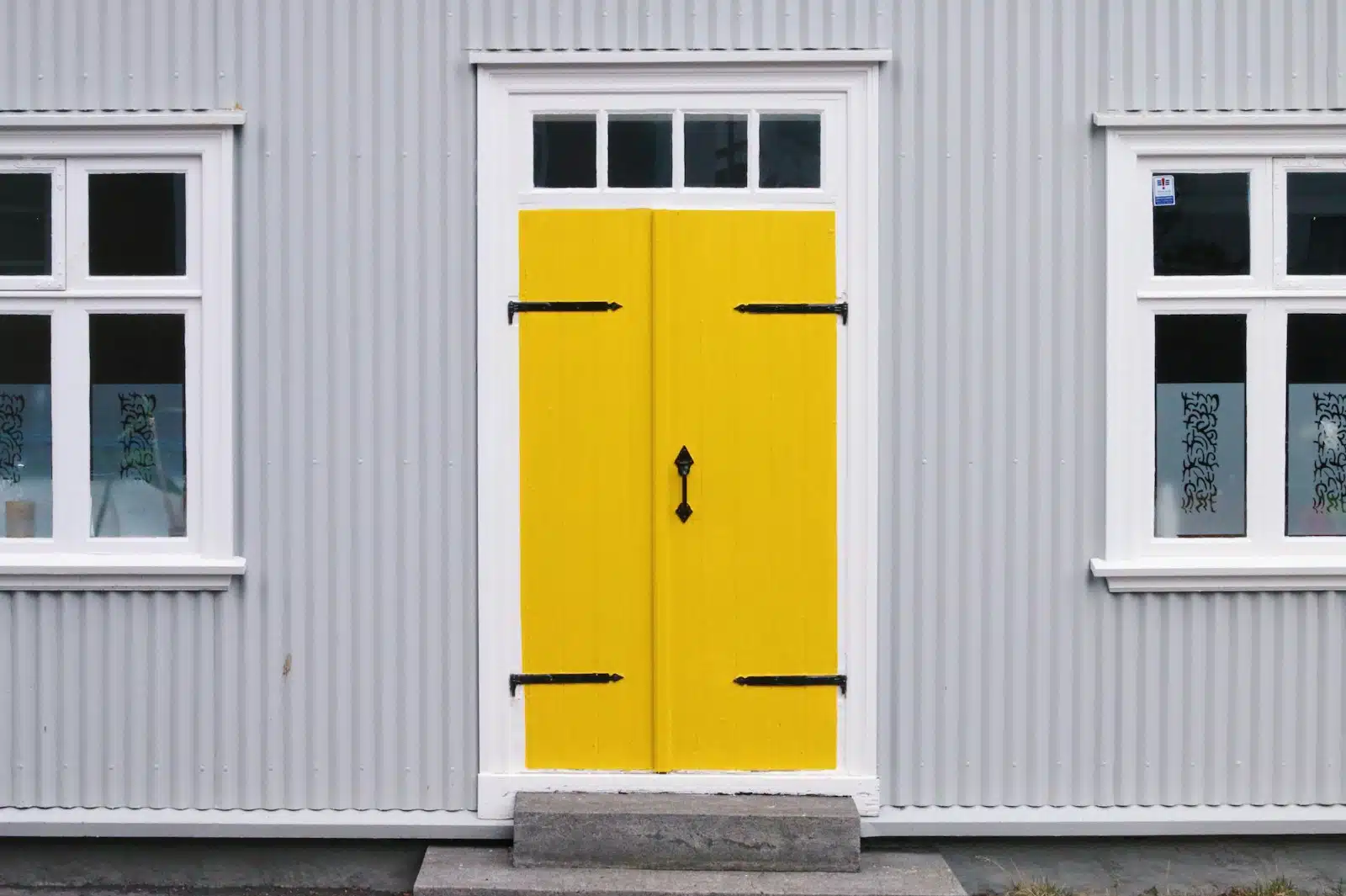 closed door
